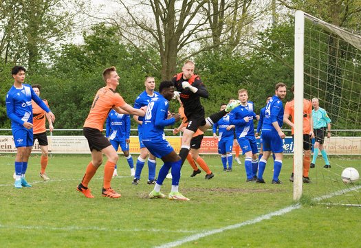 Voetbal wedstrijd