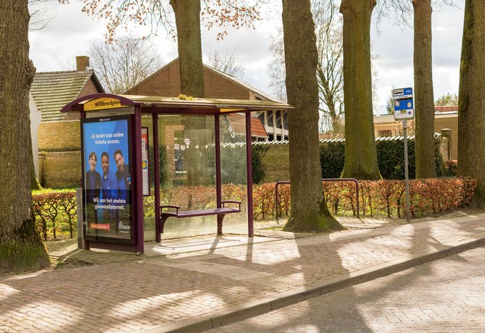 Bushalte in Alphen