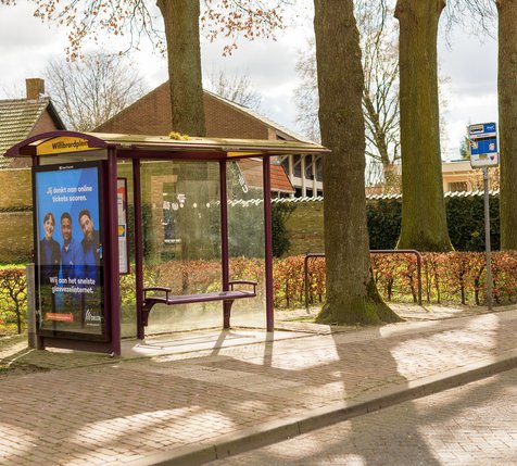 Bushalte in Alphen