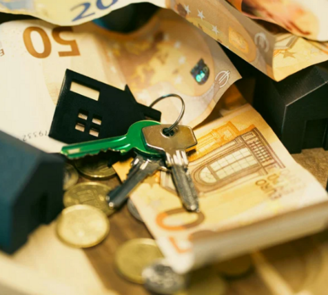 geld en sleutels