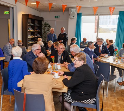 Eerdere bijeenkomst gedecoreerden