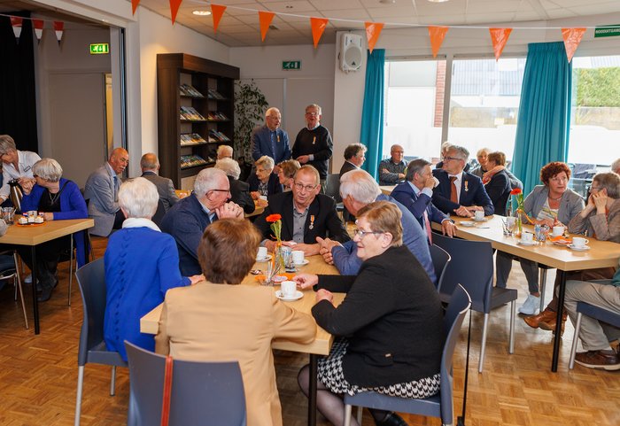 Eerdere bijeenkomst gedecoreerden