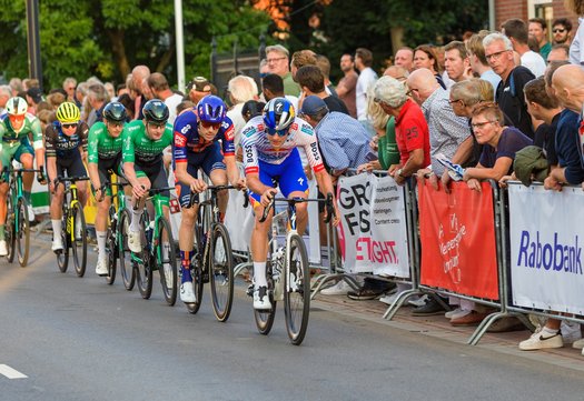 Wielrenners tijdens de Acht van Chaam