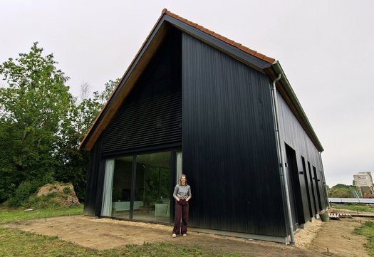 Huis Sanne en Tom zij-aanzicht